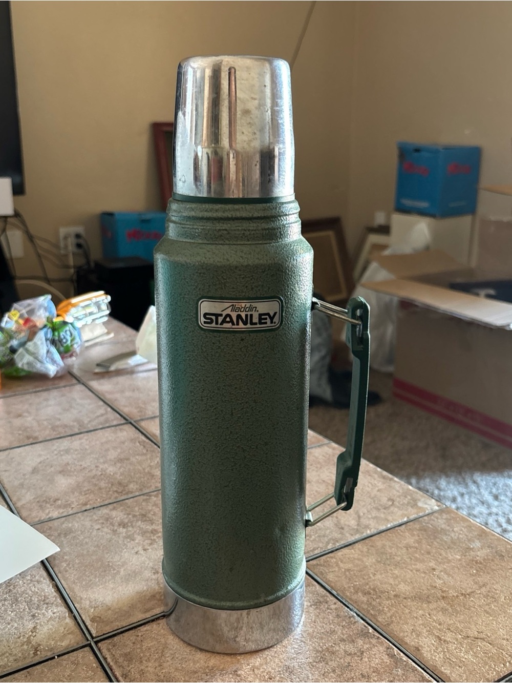 Aladdin Stanley Thermos Flask A-944DH Vintage Quart 32oz 14"